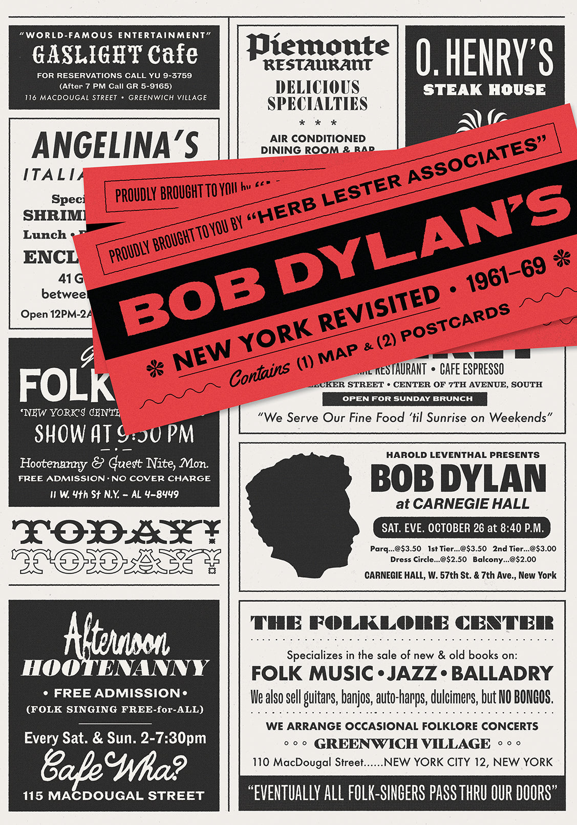 Bob Dylan's New York Revisited 1961-69