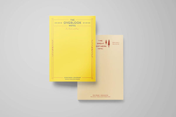 Fictional Hotel Notepads